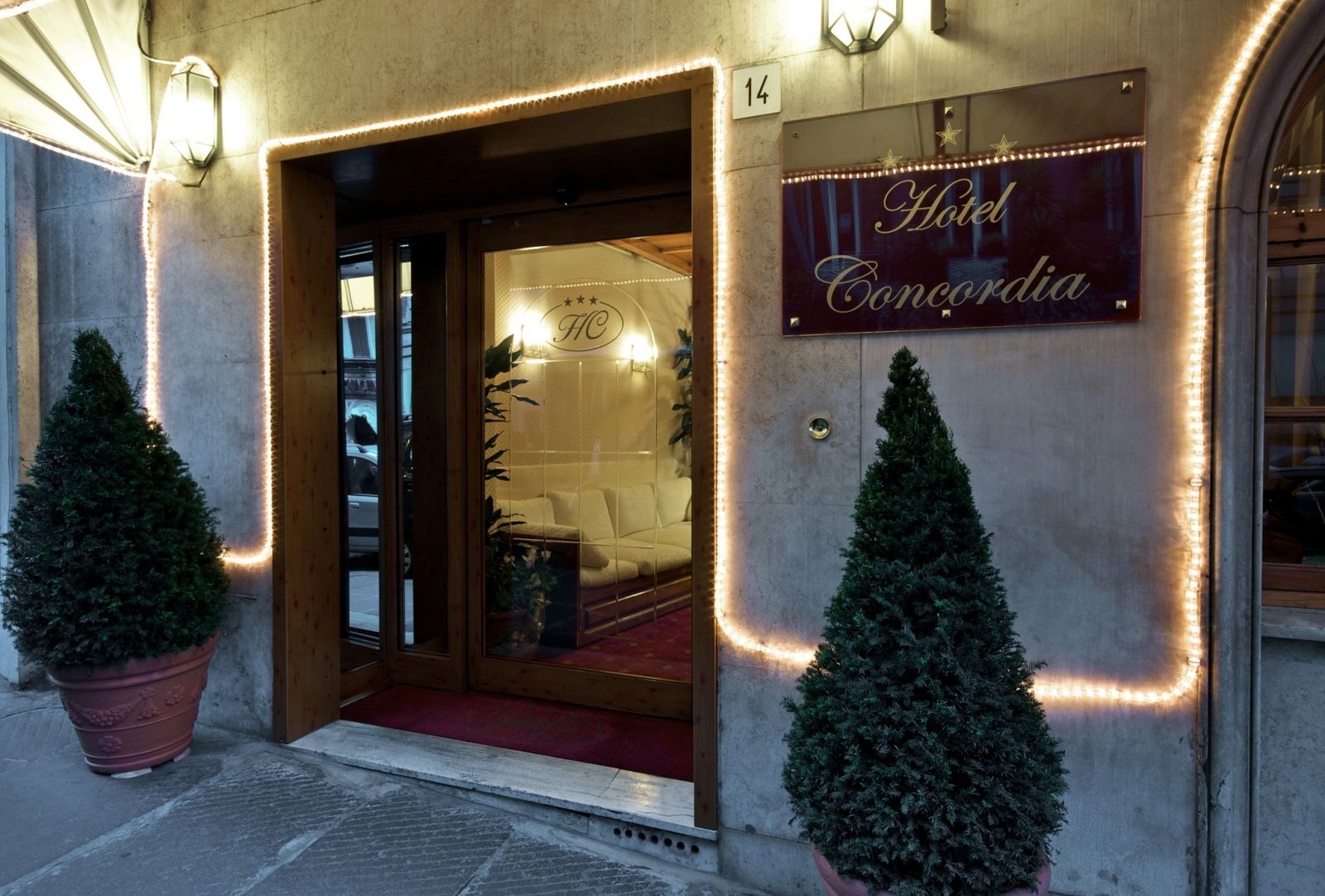 Hotel Concordia Rome Luaran gambar